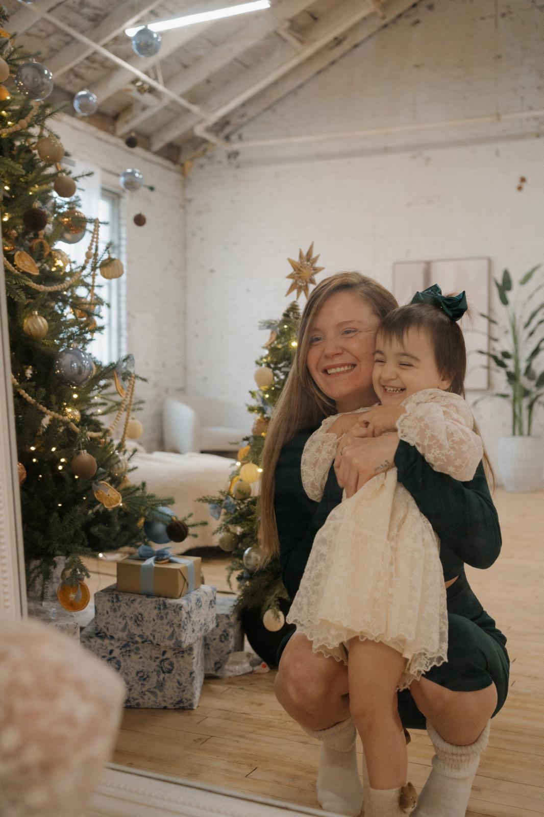 Olivia from Birth By Nature with child