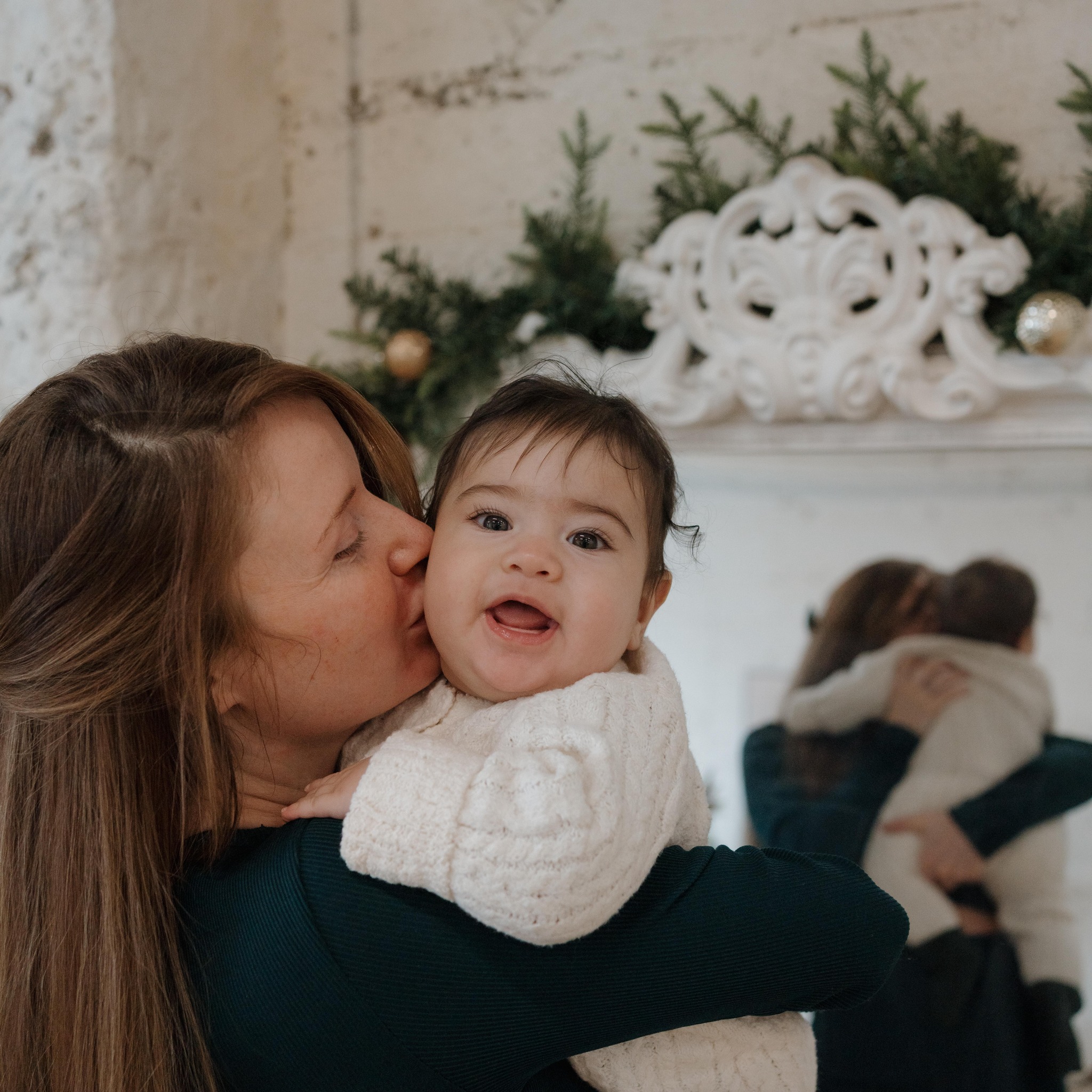 Olivia with child
